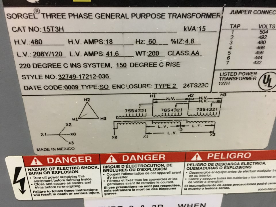 150 kva transformer wiring diagram